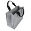 Sigel BA430 Handtasche/Umhängetasche PET-Filz, Polyethylenterephthalat Grau Junge/Mädchen Schultertasche