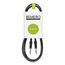 Bemero BAC1515-75BK Audio-Kabel 0,75 m 6.35mm Schwarz, Farbe: Schwarz, Länge: 0,75 m