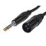 Bemero BAC4115-150BK Audio-Kabel 1,5 m XLR (3-pin) 6.35mm Schwarz, Farbe: Schwarz, Länge: 1,5 m, 2 image