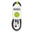 Bemero BAC5150-300BK Audio-Kabel 3 m 6.35mm Schwarz, Farbe: Schwarz, Länge: 3 m