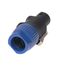 Bemero BC5001BK-F Drahtverbinder 4-Pin SpeakON Schwarz, Blau