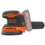 Black & Decker BDCROS18N-XJ Tragbares Schleifgerät Schwingschleifer 12000 RPM Schwarz, Orange, 3 image