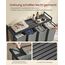 Vasagle BLH401G01 Wäschekorb 160 l Rechteckig MDF-Platten, Oxford, Polypropylen (PP), Stahl Schwarz, Grau, 2 image