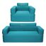 Aerogogo BS2-01 Aufblasbares Sofa Blau PVC, Polyester, 12 image