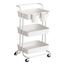 Songmics BSC067W01 Aufbewahrungsschrank für Badezimmer Weiß