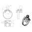 RAM Mounts RAM-B-108BU Montage-Kit Schwarz Aluminium, 2 image