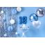PartyDeco Vorhang Party, silber, 90 x 250cm