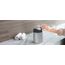 simplehuman CW2084 Mülleimer 1,5 l Rund Kunststoff, Edelstahl Gebürsteter Stahl, Grau, 3 image