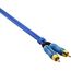 OEHLBACH D1C2700 Audio-Kabel 0,5 m 2 x RCA Blau