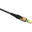 OEHLBACH USB Primus CC USB Kabel USB4 Gen 2x2 2 m USB C 20 Gbit/s 40 W Schwarz, Gold, Länge: 2 m, 2 image