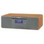 Sangean DDR-47BT Tragbares Stereosystem Digital 14 W DAB+, FM Grau, Walnuss Playback MP3