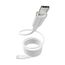 PanzerGlass empower™ by ® Magnetic 240W USB-C to USB-C Kabel | USB 2.0 | 1.5M | Silber Weiß