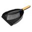 Furber. F-123000150 Kehrblech/Kehrblech-Set Schwarz, Holz Schaufel & Besen im Set