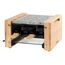 Furber. F00794 Raclette Grill 4 Person(en) 650 W Schwarz, Marmorfarbe, Holz