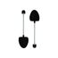 FTM F00937 Schuhspanner Schwarz 2 Stück(e)