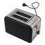 Furber. F01092 Toaster 6 2 Scheibe(n) 850 W Schwarz, Edelstahl, 3 image