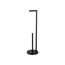 COCON F01148 Toilettenrollenhalter Bodenstehend Schwarz