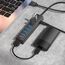 ONIT F01256 Schnittstellen-Hub USB 3.2 Gen 1 (3.1 Gen 1) Type-A 5000 Mbit/s Schwarz, 3 image