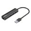 ONIT F01260 Schnittstellen-Hub USB 3.2 Gen 1 (3.1 Gen 1) Type-A 5000 Mbit/s Schwarz