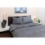 COCON F01283 Kissenbezug Graphit 65 x 100 cm Satin