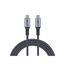 ONIT F01759 Thunderbolt-Kabel 1 m 40 Gbit/s Schwarz, Grau