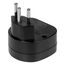 Furber. F01830 Netzstecker-Adapter Universal Typ J Schwarz, 2 image