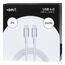 ONIT F01981 USB Kabel USB4 Gen 2x2 2 m USB C 20 Gbit/s 240 W Weiß, 2 image