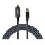 ONIT F02519 Netzwerkkabel Schwarz 3 m Rund