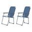 KOOR F02664 Campingstuhl 4 Bein(e) Blau, Farbe: Blau