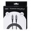 ONIT F02672 Thunderbolt-Kabel 3 m 40 Gbit/s Schwarz, Grau, 3 image