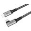 ONIT F02674 USB Kabel USB4 Gen 2x2 5 m USB C 10 Gbit/s 60 W Schwarz, Grau, 2 image