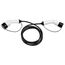 Furber. F02851 Ladekabel für Elektrofahrzeuge Schwarz Typ 2 3 5 m