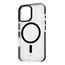 ONIT F03074 Handy-Schutzhülle 15,5 cm (6.12") Cover Schwarz, Transparent, Farbe: Schwarz, Transparent