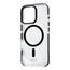 ONIT F03078 Handy-Schutzhülle 15,9 cm (6.27") Cover Schwarz, Transparent, Farbe: Schwarz, Transparent