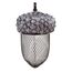 Esschert Design FB389 Vogelhäuschen Metallisch Eisen, Polyvinylchlorid (PVC) Hängend