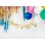 PartyDeco GRL75-019M partydekorationen Fahnenbanner, Farbe: Gold, 4 image