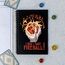 GlassStaff I Cast Fireball! Spiral Notebook Notizbuch Grau, 3 image