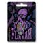 GlassStaff Flayah Sticker Dekorativer Aufkleber Vinyl Violett 1 Stück(e), 2 image