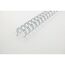 GBC WireBind Drahtbinderücken, silber, 6mm (100), Farbe: Silber, 4 image