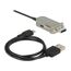 DeLOCK 20m USB3.0-A + USB Micro-B/USB3.0-A USB Kabel USB 3.2 Gen 1 (3.1 Gen 1) USB A USB A/Micro-USB B 5 Gbit/s Schwarz, Silber, Länge: 20 m, 2 image