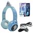 Lexibook HPBT015FZ Kopfhörer & Headset Verkabelt & Kabellos Kopfband Musik USB Typ-C Bluetooth Blau, 3 image