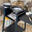Hot Wok Double 2x10 kW mit Flachbrennern, ohne Set Freistehend Flüssiggas (LPG) Silber, 6 image
