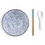Ibili 693400 Nudelsuppenschale 1,15 l Rund Porzellan Blau, Weiß, 2 image