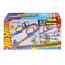 Hot Wheels Track Builder Track Creator Dreifach-Looping-Pack und Spielzeugauto im Maßstab 1:64, Trackbauset