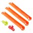 Hot Wheels Track Builder Track Creator Gerades Trackset, ca. 1 Meter Track-Schnellstecksystem und 2 Adapter, 2 image