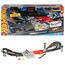 Hot Wheels Race Formel 1 Grand Prix-Rennstrecke-Trackset mit 3 Die-Cast-Spielzeugautos im Maßstab 1:64