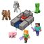 Minecraft Creeper-Actionfigur und Zubehör-Set, Spielzeug zum Sammeln mit Bauteil, maßstabsgetreu, ca. 8 cm groß, 4 image