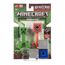 Minecraft Creeper-Actionfigur und Zubehör-Set, Spielzeug zum Sammeln mit Bauteil, maßstabsgetreu, ca. 8 cm groß, 5 image