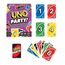 Mattel Games UNO Party Kartenspiel für große Gruppen, Kinder, Erwachsene, Familienabende, 6 bis 14 Spieler, ab 7 Jahren, 5 image