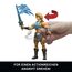 Masters of the Universe He-Man-Spielzeugfigur mit Schwert der Macht und Kampffunktion, ca. 14 cm groß mit Dreh- und Loslass-Action, 5 image
